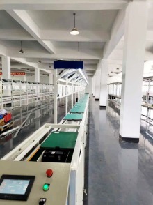 杭州利富豪帶電雙層倍速鏈組裝檢測線